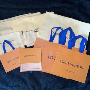 🚨 NFS - Pending Purchase!! 🚨 Louis Vuitton Shopping Bag and Dust Bag Bundle